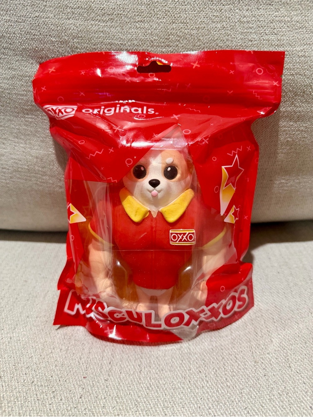 Oxxo Squishy Collectible Toy Mexico Dog Musculoxxo